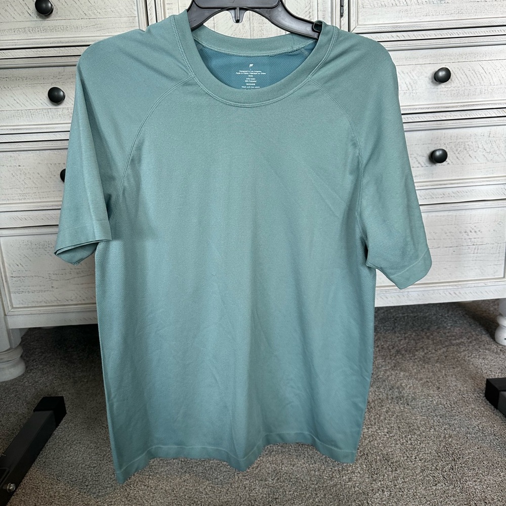 Fabletics Blue Short Sleeve Tee
